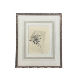 Waldemar Pech Portrait of F. Liszt (1811-1886) Etching