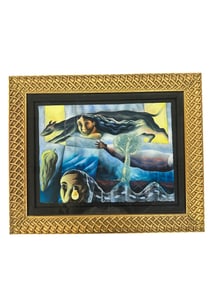 Artist from xaxaca Mexico watercolor