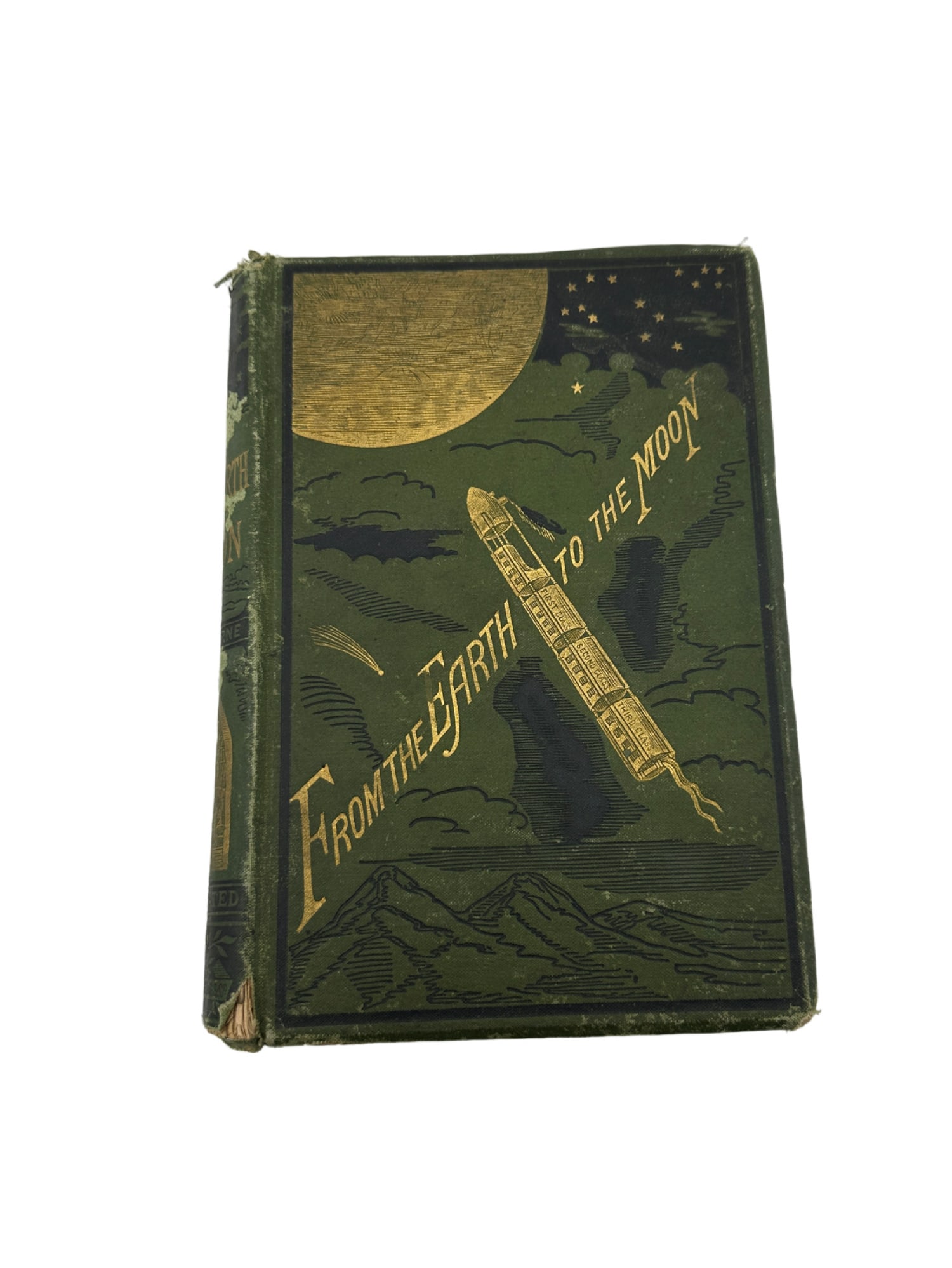 "From the Earth to the Moon" by Jules Verne 1874 First Edition (1 of 5)