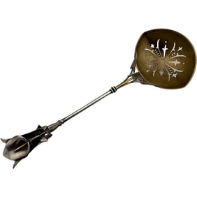 Middleton/Ravenel Estate - Whiting Sterling Silver Calla Lily Serving Spoon
