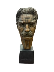 Leo Cherne Bust of Albert Schweitzer