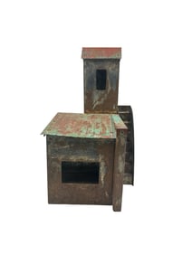Rudy Rudisill Sculpture -Galvanized steel, copper