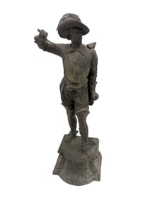 Don Juan Metal Statue