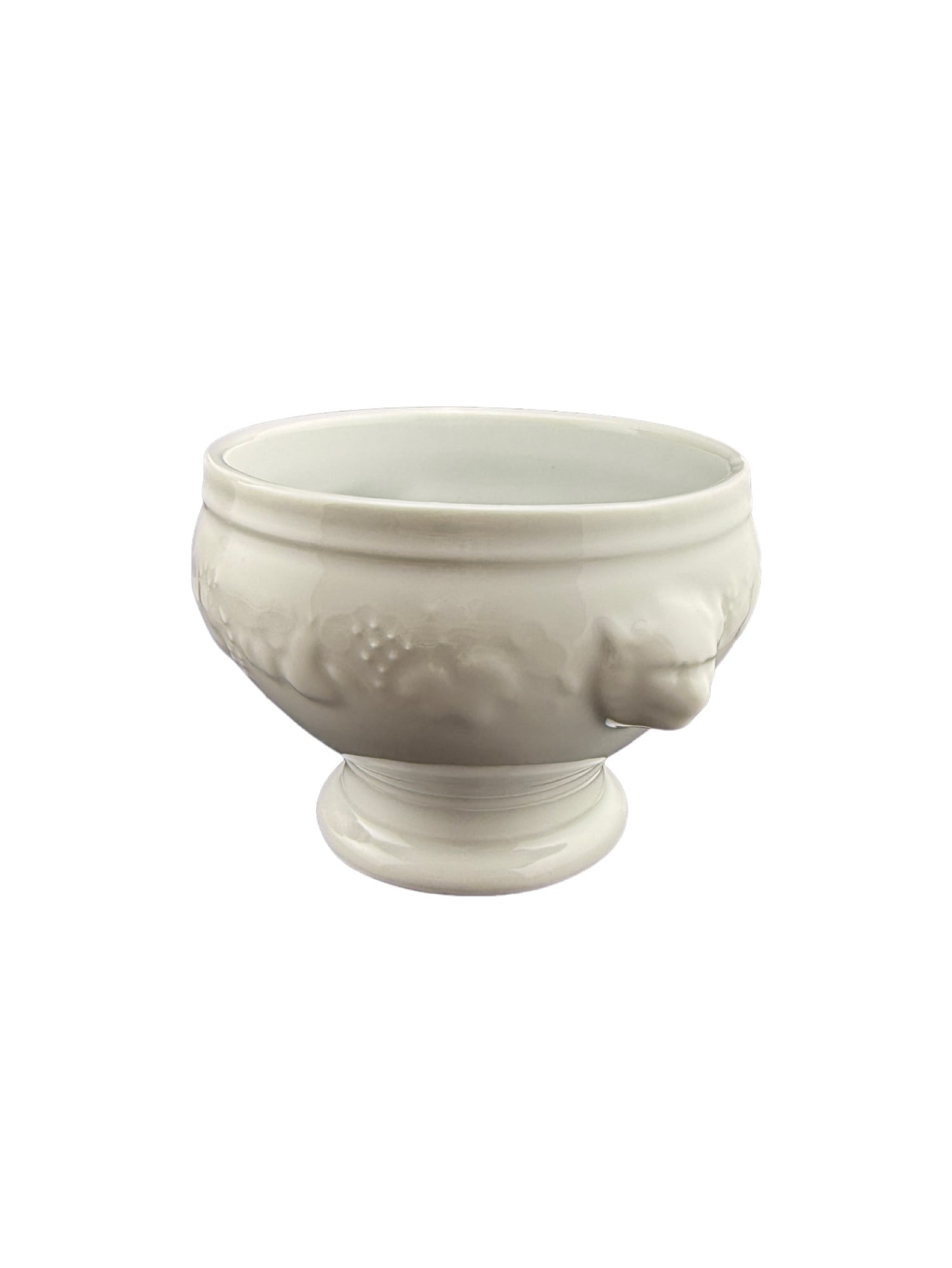 Phillippe Deshoulières Blanc de Blanc Lions Head Set of 4 Bowls (1 of 5)