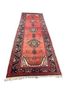 Vintage Persian Wool Runner Rug