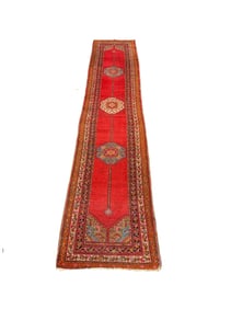Persian Knotted Runner Rug