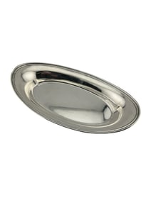 Sterling Silver Oval Tray