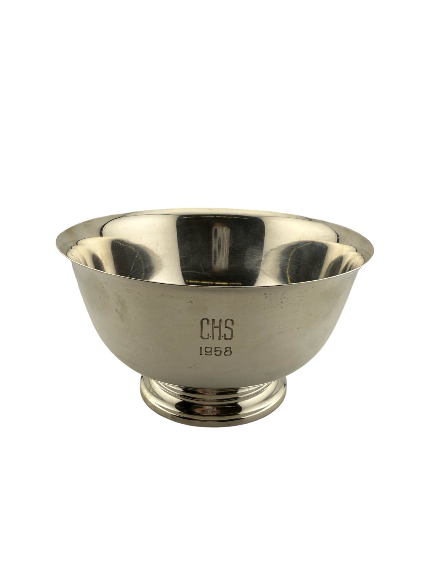 Paul Revere Reproduction International Sterling Silver Bowl Monogrammed Charleston (1 of 4)