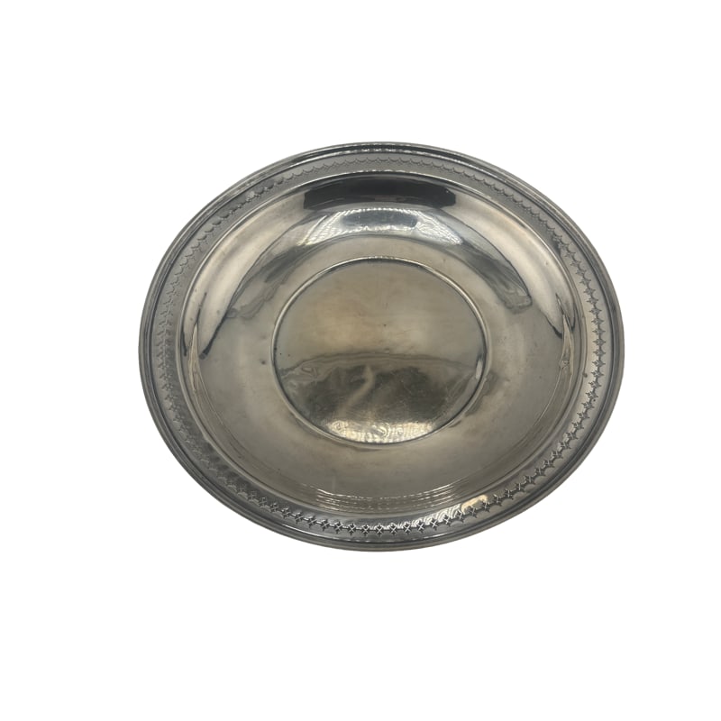 From Charleston Family Estate Sterling Silver Pierced Plate (1 of 4)