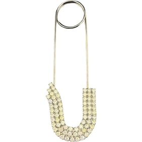 Large Safety Pin Pendant