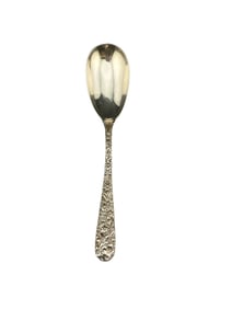 S. kirk and sons "Rose" Gorgeous Antique Server Sterling Silver "repousse"