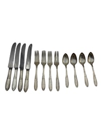 Charleston Estate - Art Deco International Sterling Silver Flatware Set