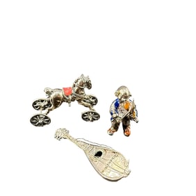 Lot of Miniature Silver Trinkets