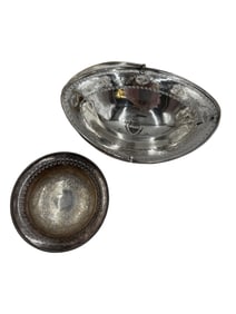 From Charleston Estate - Stunning Set of 2 Silverplate Bowls
