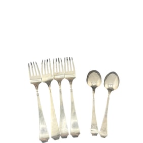 Gorham Sterling Silver Fairfax Forks and Spoons from a Charleston Estate