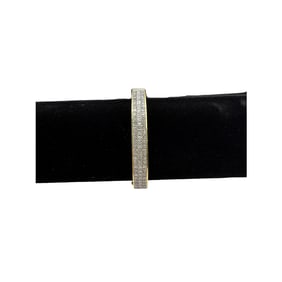 18K Gold Diamond Princess Bracelet