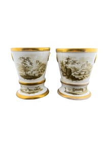 Set of 2 Spode Cache Pots