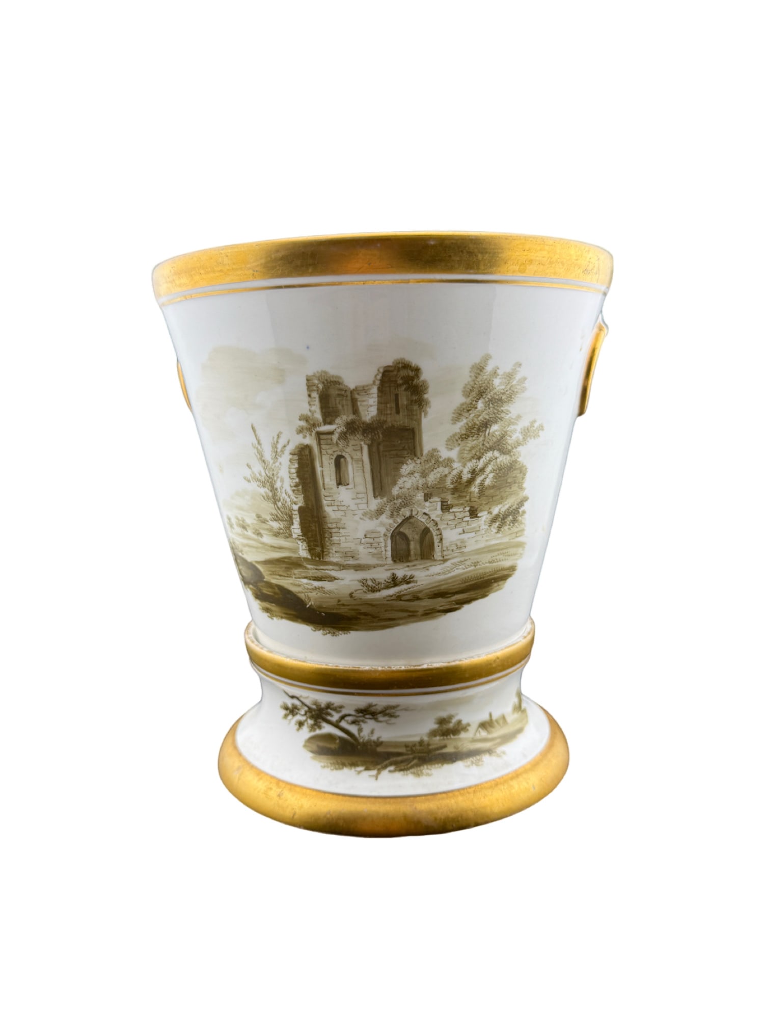 Spode Cache Pot and Stand Rare Larger Size (1 of 6)