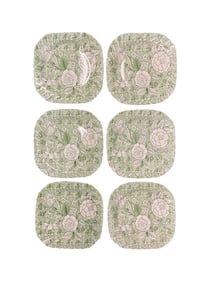 Johnson Brothers x Tiffany and Co. Liberty Floral Set of 6 Plates