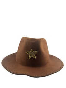 Filuhats x Dianora Salvati Women's brown Wool Felt  Hat L