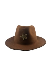 Filuhats x Dianora Salvati Women's brown Wool Felt Hat L