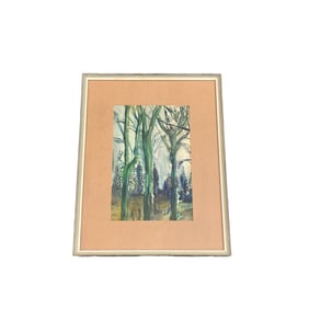 'Forest' 1965 Original Water color and Ink