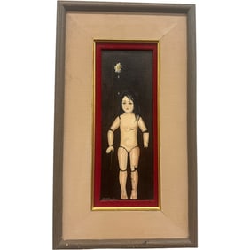 Oil Painting of Doll