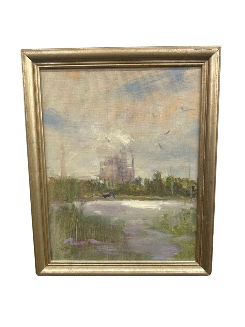 Beautiful Jose Trulijo Oil on Board: PLEASE READ: If you win this item, please select self arranged for in house shipping when paying invoice Beautiful Jose Trulijo Oil on Board With frame 15.5"x13.5" From the living estate of Betsy Have