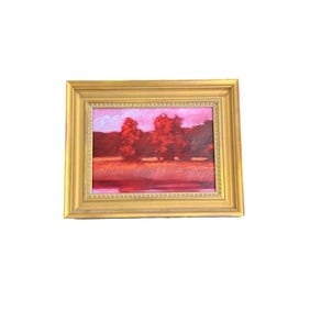 "Study In Red" Oil Painting By Stephen Chesley