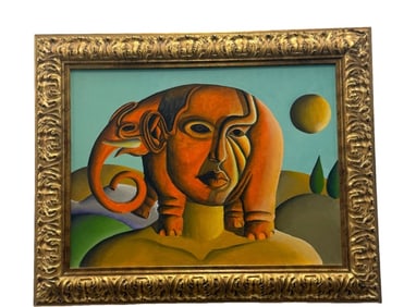 Marcelo Novo Oil On Board