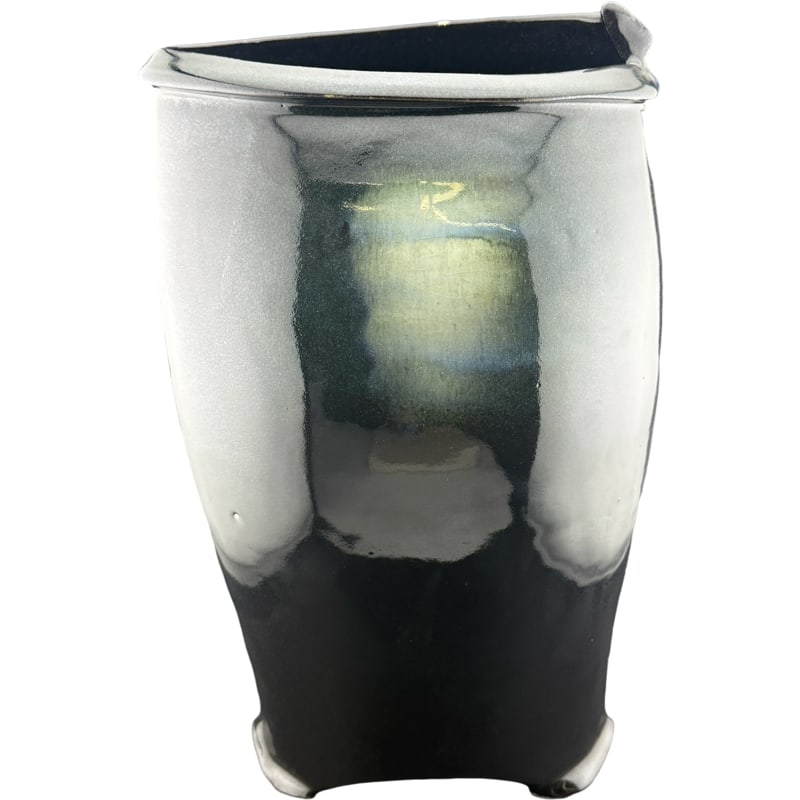 Charleston Artist Susan Filley Pottery Beautiful Large Vase Vessel (1 of 4)