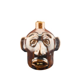 North Carolina Charlie Brown Face Jug 1990