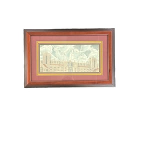 Joe Belt Bobby Bowden Signed "Riding High" Print