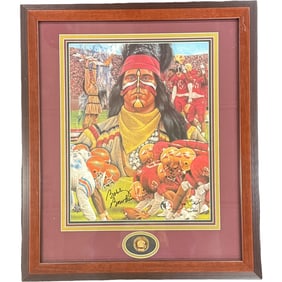 "The Tradition Continues" by Joe Belt Singed Print Bobby Bowden