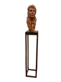 "Sean" by Glenna Goodacre Bust on Pedestal