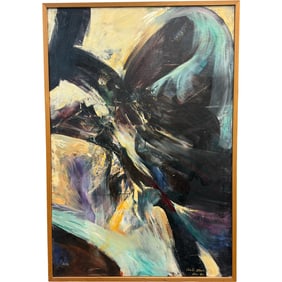 Lighting Touch by Shin Li Zhou Large Abstract 1991