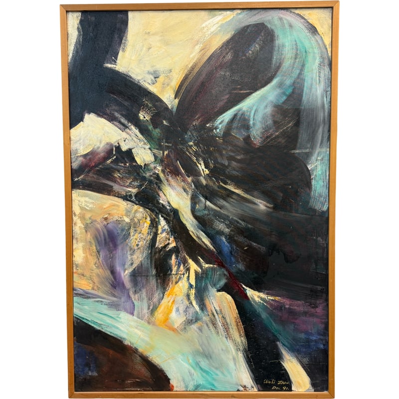 Lighting Touch by Shin Li Zhou Large Abstract 1991 (1 of 6)