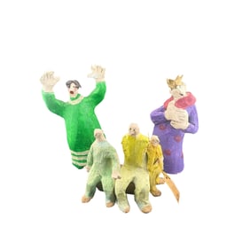 Ruth Martin - Minneapolis, MN artist (1928-2024) Fun Pottery Sculptures