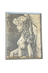 Picasso "Sylvette Au Fauteuil" Lithograph