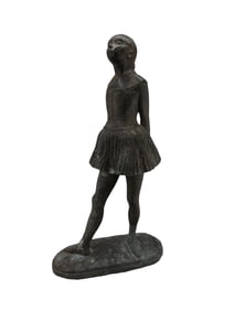 "Little Dancer of Fourteen Years" by Edgar Degas Sculpture Replica
