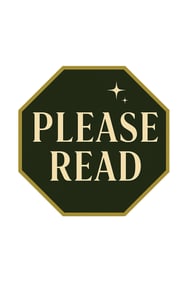 PLEASE READ! NEW SHIPPING VERBIAGE