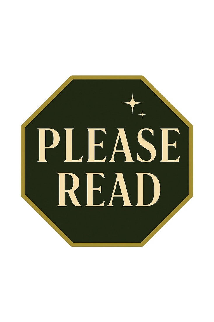 PLEASE READ! NEW SHIPPING VERBIAGE