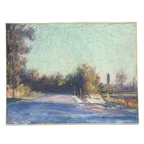 Matt Overend Oil On Canvas - Low Country