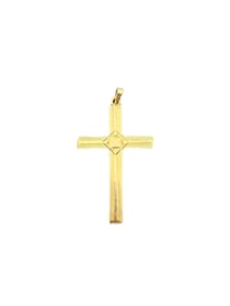 14k Gold Cross Pendant