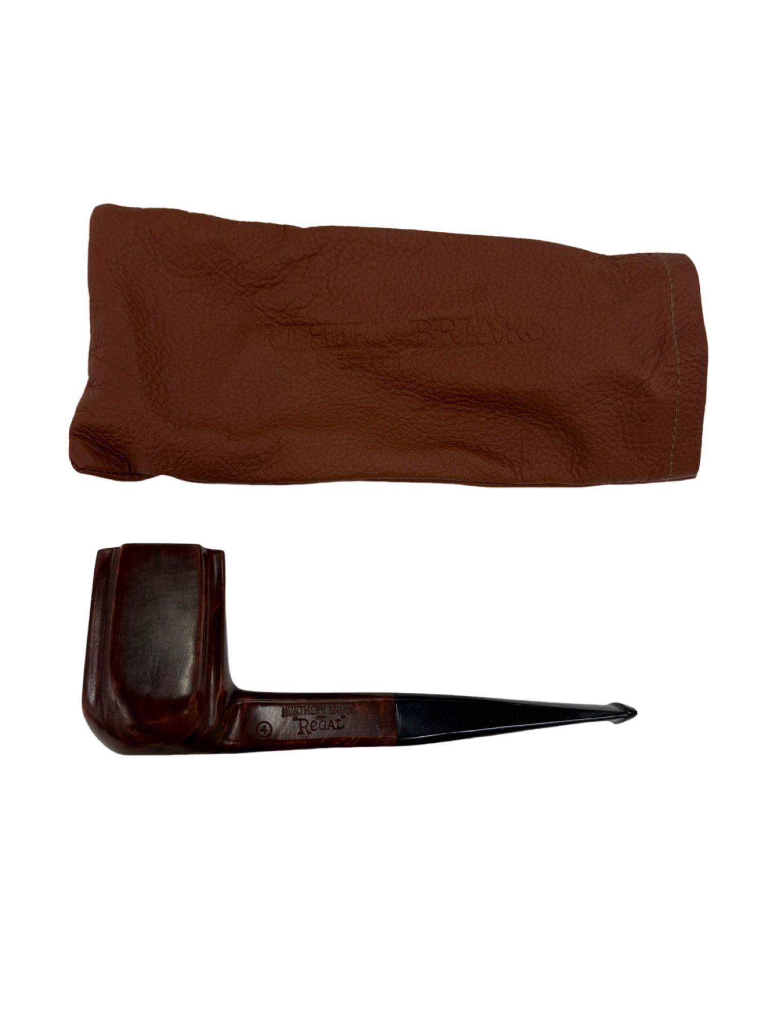 Northern Briars "Regal" Handmade Pipe with Bag (1 of 7)
