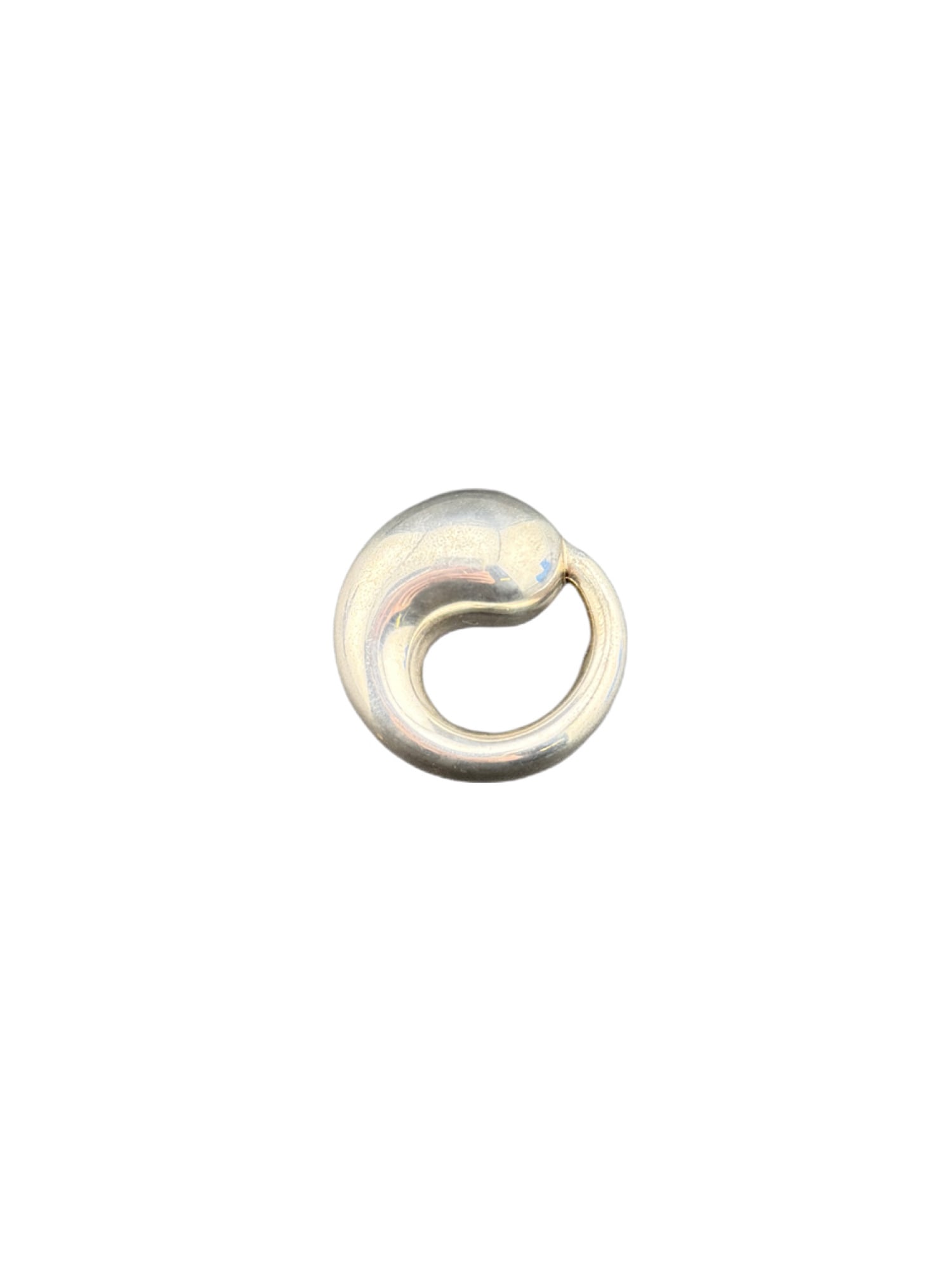 Tiffany & Co. Elsa Peretti Eternal Circle Sterling Silver Pendant (1 of 3)