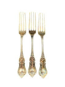Gorham Coin Silver Set of 3 Forks