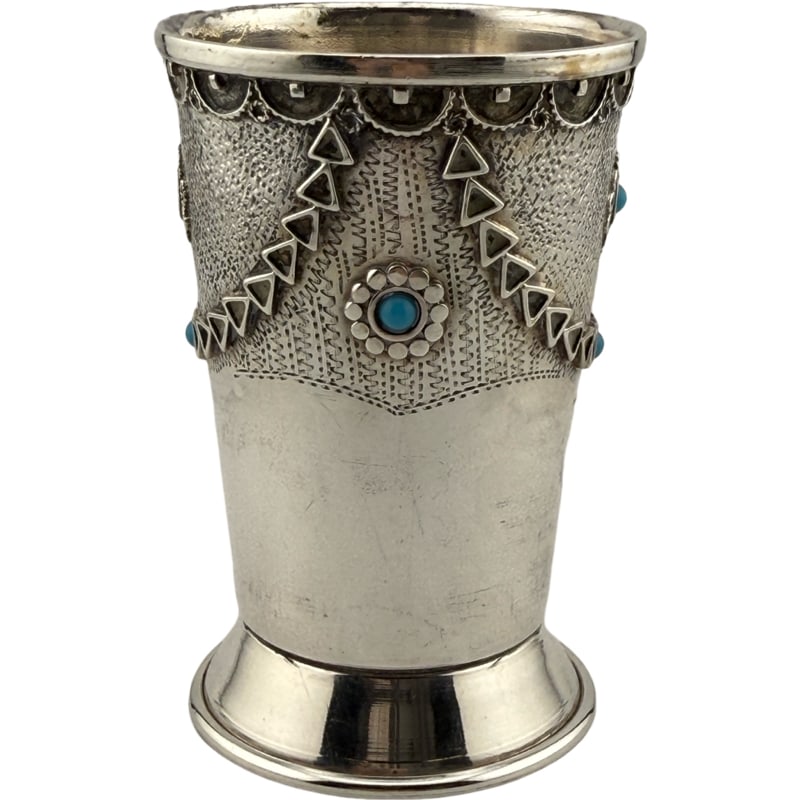 Sterling Silver Kiddish Cup By I.M. Fain (1 of 7)