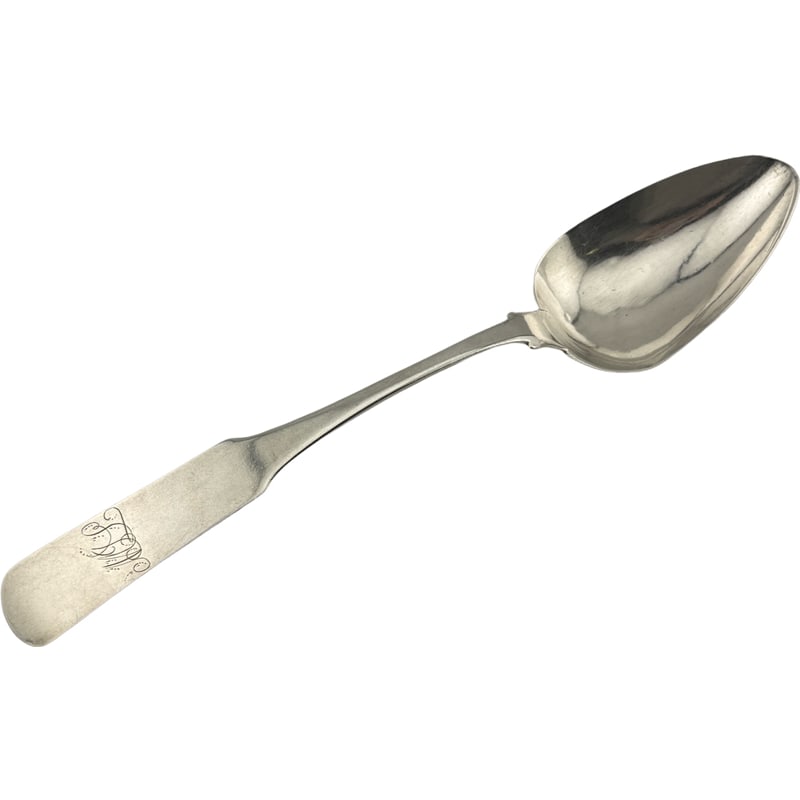 Antique Coin Silver Spoon E. Wyer (1 of 3)