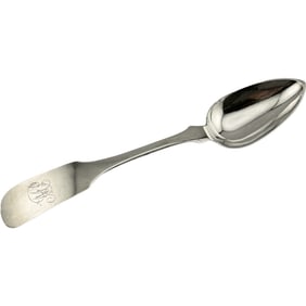 Antique Fletcher & Gardiner of Boston Coin Silver Spoon